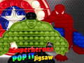 Gioco Superheroes Pop It Jigsaw