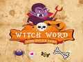 Gioco Witch Word Halloween Puzzel Game