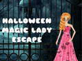 Gioco Halloween Magic Lady Escape