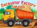 Gioco Excavator Factory For Kids