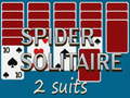Gioco Spider Solitaire 2 Suits