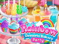 Gioco Rainbow Desserts Bakery Party