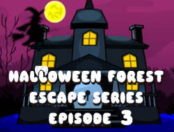 Gioco Episodio 3 della serie di Halloween Forest Escape 
