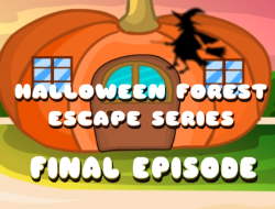 Gioco Episodio finale della serie Halloween Forest Escape 