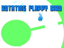 Gioco Uccello Flappy rotante 