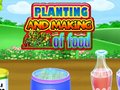 Gioco Planting and Making Of Food