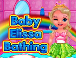 Gioco La piccola Elissa che fa il bagno 