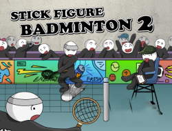 Gioco Stick figura badminton 2