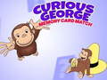 Gioco Curious George Memory Card Match