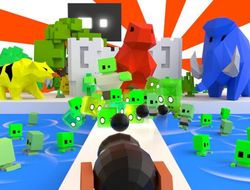 Gioco Bowling vs Zombies Factory 3D.