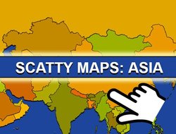 Gioco Mappe Scatty: Asia 