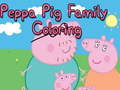 Gioco Peppa Pig Family Coloring