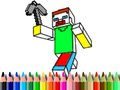 Gioco Back to School: Minecraft Coloring