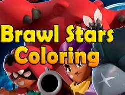 Gioco Brawl Stars Libro da colorare .