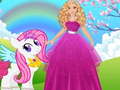 Gioco Barbie and Pony Dressup
