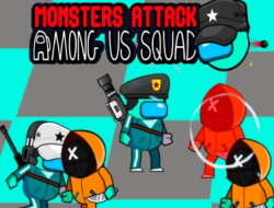 Gioco I mostri attaccano la squadra degli impostori 