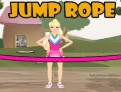 Gioco Barbie per saltare la corda .