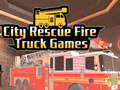 Gioco City Rescue Fire Truck Games