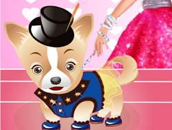 Gioco Il travestimento del cane di Barbie .