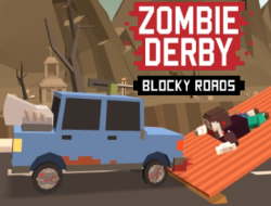 Gioco Zombie Derby Strade a blocchi 