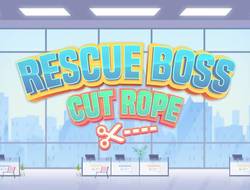 Gioco Salva la corda tagliata dal boss 