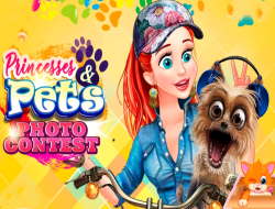 Gioco Concorso fotografico di principesse e animali domestici .