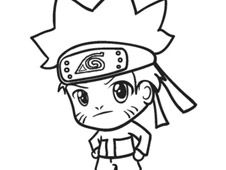 Gioco Naruto da colorare .