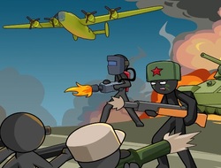 Gioco Stickman WW2.