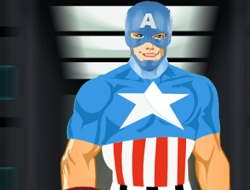 Gioco Capitan America travestimento 