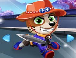 Gioco Vestito da supereroe di paw patrol .