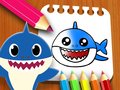 Gioco Baby Shark Coloring Book