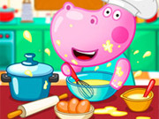 Gioco Scuola di cucina dell'ippopotamo .