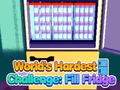 Gioco World's Hardest Challenge: Fill Fridge
