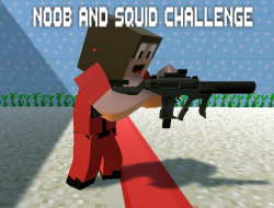 Gioco Sfida Noobs e Squid 