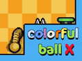 Gioco Colorful ball X
