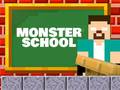 Gioco Monster School: Roller Coaster & Parkour