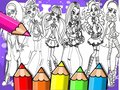 Gioco Monster High Coloring Book
