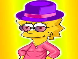 Gioco Travestimento da Lisa Simpson 