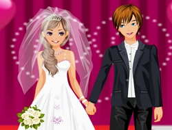 Gioco Ragazza di nozze vestire .