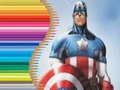 Gioco Coloring Book for Captain America