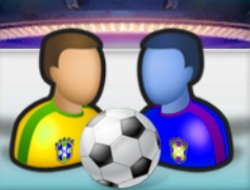 Gioco Calcio divertente con le dita .