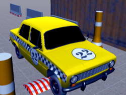 Gioco Guida in taxi cittadino .
