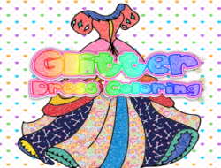 Gioco Colorazione del vestito glitterato 