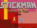 Gioco Stickman Steve vs Alex Nether