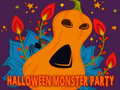 Gioco Halloween Monster Party Jigsaw