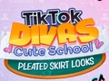 Gioco TikTok Divas Cute School Pleated Skirt Looks