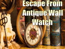 Gioco Fuga dall'antico orologio da parete 
