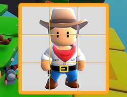 Gioco Stumble Boys Puzzle scorrevole .