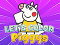 Gioco Let's Color Piggys