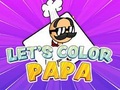 Gioco Let's Color Papa